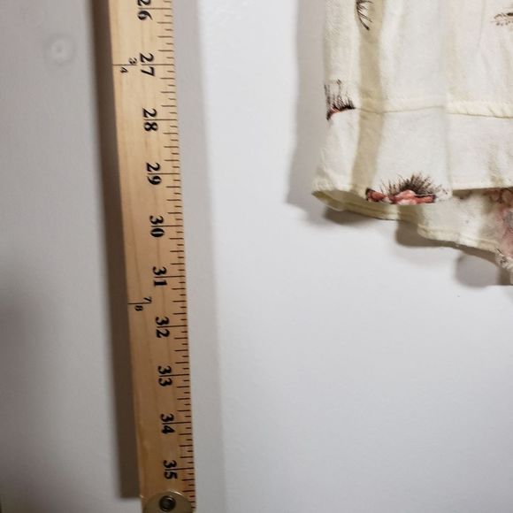 Revolve Knotsisters Floral Long Sleeve Short Romper Size S - Picture 6 of 7